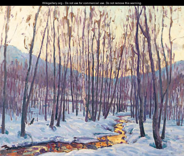 Golden Stream in the Mountains - William Samuel Horton