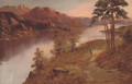 A sunlit stroll beside a river - William Richardson