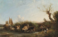 Watering the herd - William Shayer, Snr