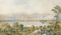 View of Borrowdale and Derwentwater; and Lake Windermere - William Taylor Longmire