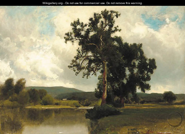 Summer Along the Lake - William M. Hart