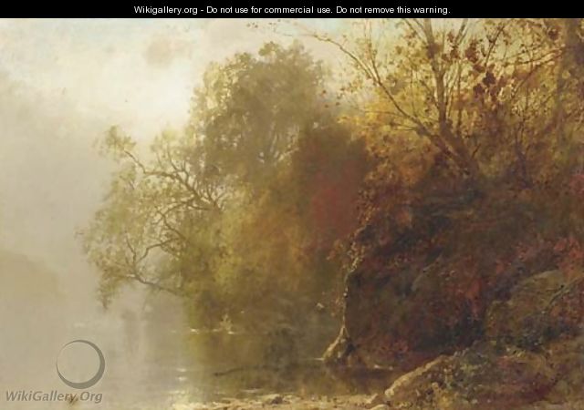 Autumn on the Lake - William M. Hart