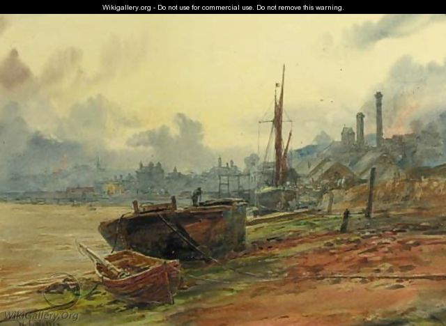 Upnor on the Medway - William Lionel Wyllie