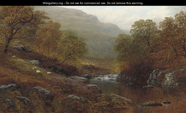 On the river Llugwy - William Mellor