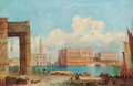 Santa Maria della Salute and The Doge's Palace from the Dogana, Venice - William Meadows