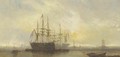 Big ships in an anchorage - William McAlpine