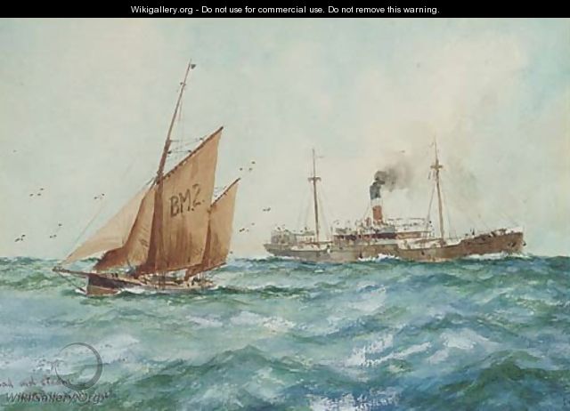 Sail and steam - William Minshall Birchall