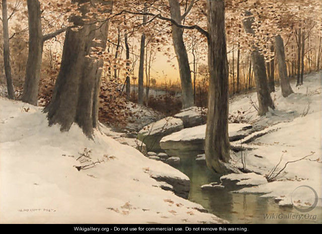 Winter Landscape - William Merrit Post