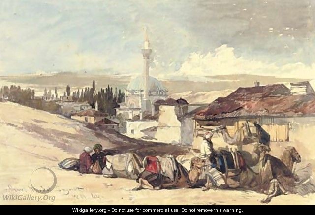The Camel Market, Smyrna - William James Muller