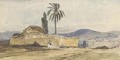 A figure before a mosque, Egypt - William James Muller