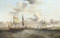 The three-masted barque Orkney Lass in two positions off the waterfront at Liverpool - William Kimmins McMinn