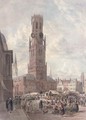 The Old Clock Tower at Bruges - William Nutter