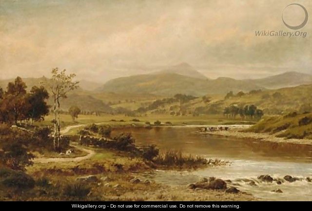 River Glaslyn, North Wales - William Henry Mander