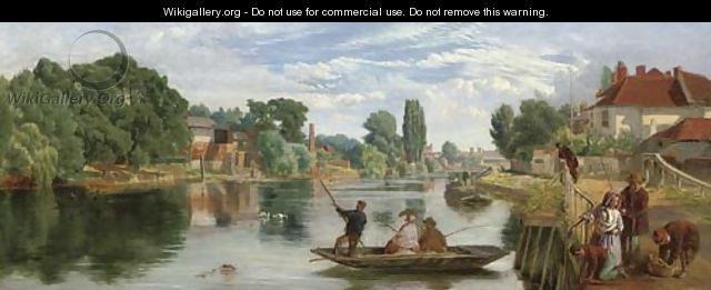 On the Thames, Staines - William Henry Knight