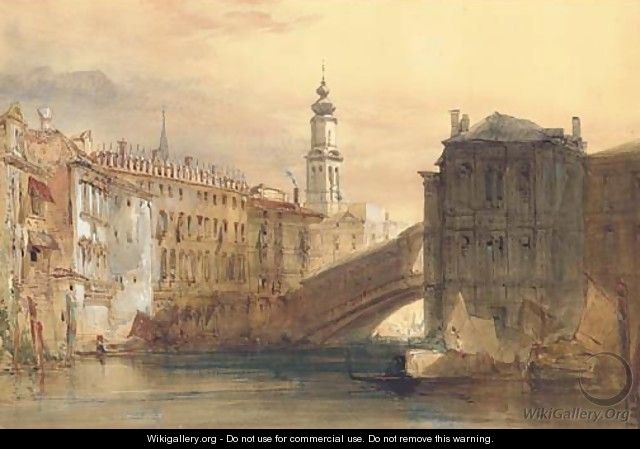 The Palazzo dei Camerlenghi, Venice - William Callow