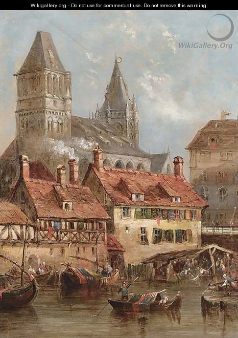St. Omer, Strasbourg - William Calcott Knell