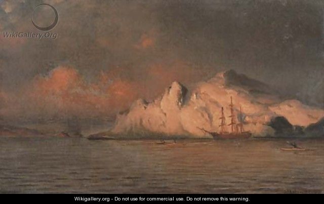 The Panther Among Icebergs - William Bradford