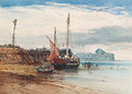 Boulogne at low tide, France - William Callow
