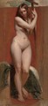 Standing female nude - William Edward Frost