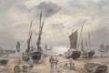 The Shoreham fishing fleet returning at the end of the day - William Edward Atkins
