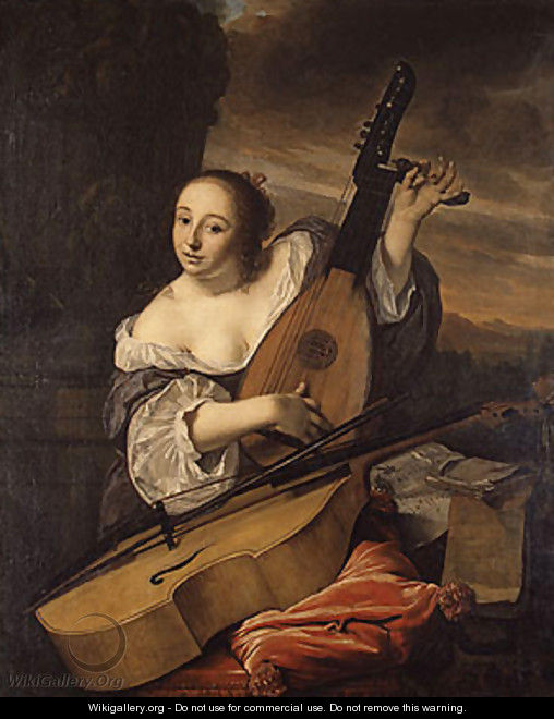 The Musician 1662 - Bartholomeus Van Der Helst