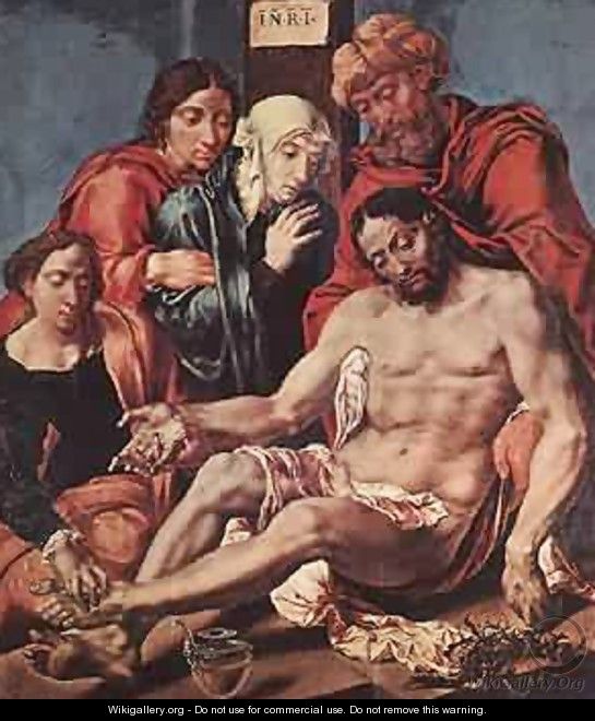 Lamentation Of Christ 1540-43 - Lili Orszag
