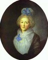 Portrait Of Princess A A Dolgorukaya Nee Bredikhina 1790s - Fedor Rokotov