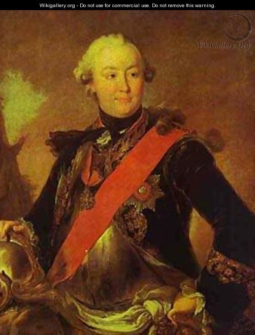 Portrait Of Count G G Orlov 1762-1763 - Fedor Rokotov