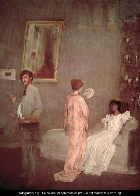 Whistler in his studio 1865 66 - James Abbott McNeill Whistler