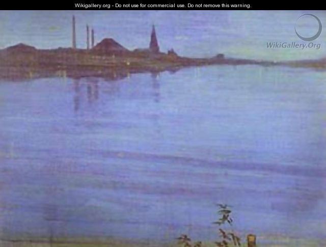 Nocturne In Blue And Silver 1871 2 - James Abbott McNeill Whistler