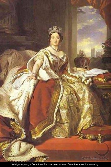 Queen Victoria 1859 - Franz Xavier Winterhalter