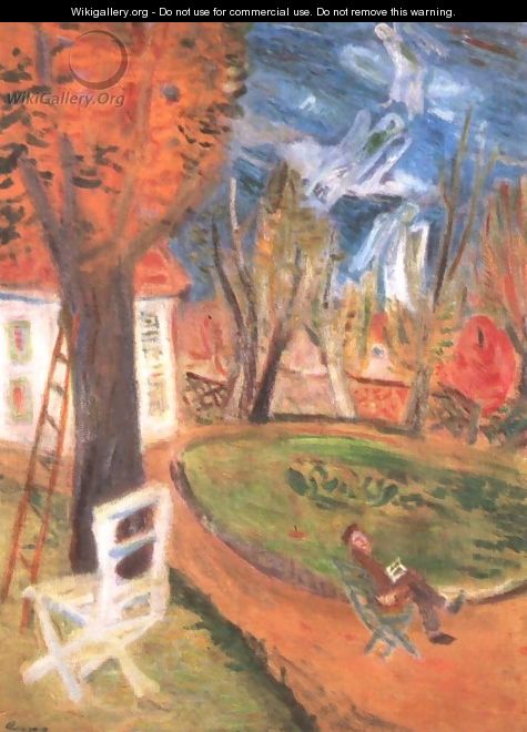 Dream in the Luxembourg Garden 1937 - Gyula Hincz