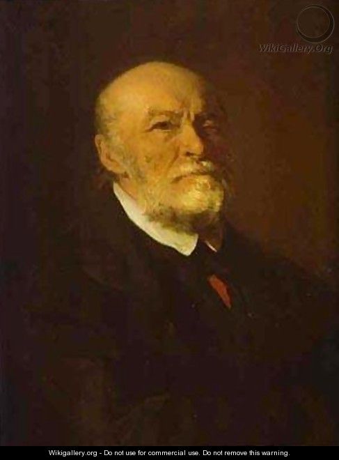Portrait Of The Surgeon Nikolay Pirogov 1881 - Ilya Efimovich Efimovich Repin