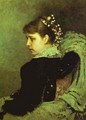 Portrait Of T A Mamontova 1882 - Ilya Efimovich Efimovich Repin