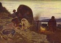 Barge Haulers By Campfire 1870 - Ilya Efimovich Efimovich Repin