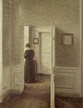 Woman in a Bright Interior - Vilhelm Hammershoi