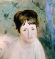 Woman's Head 1876 - Pierre Auguste Renoir