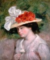 Woman with a Flowery Hat 1899 - Pierre Auguste Renoir