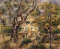The Farm at Les Collettes Cagnes - Pierre Auguste Renoir