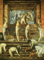Political Vision of the Mexican People The Sugar Mill (El trapiche) 1923 Fresco Ground floor north wall Ministry of Public Education Mexico City - Diego Rivera