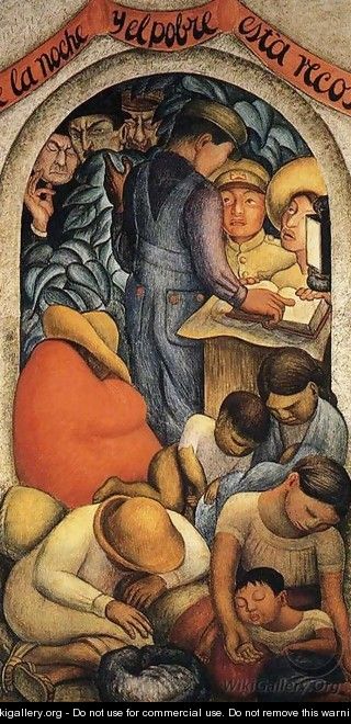 Night of the Poor 1928 - Diego Rivera
