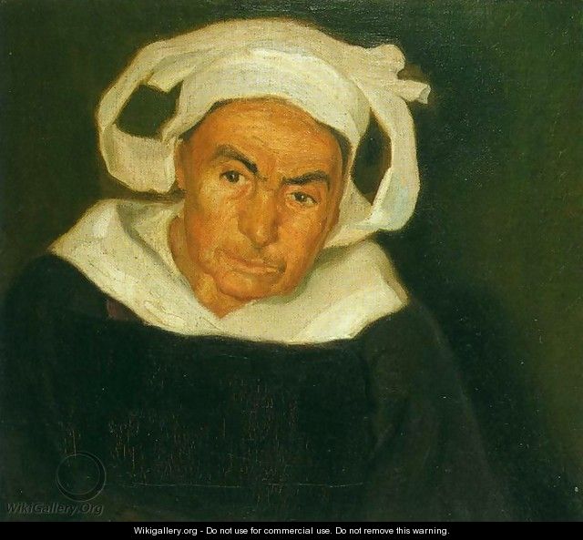 Head of a Breton Woman (Cabeza de mujer bretona) 1910 - Diego Rivera