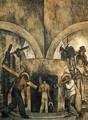 Entry into the Mine (Entrada a la mina) 1923 - Diego Rivera