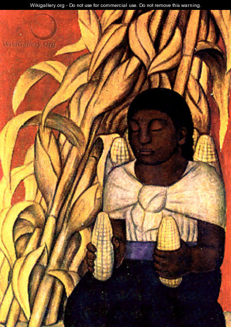 Corn - Diego Rivera