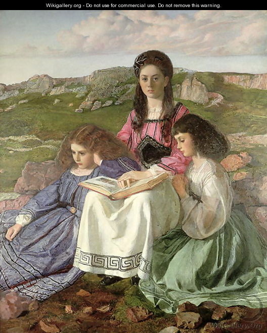 The Three Sisters of Dean Liddell - Sir William Blake Richmond