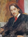 Portrait of Robert Louis Stevenson - Sir William Blake Richmond