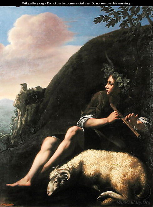 Pastoral Shepherd and Sheep - Jusepe de Ribera