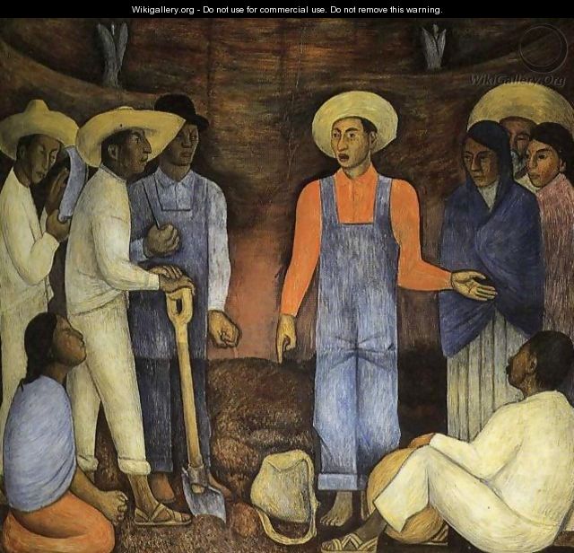 The Organization of the Agrarian Movement 1926 - Diego Rivera
