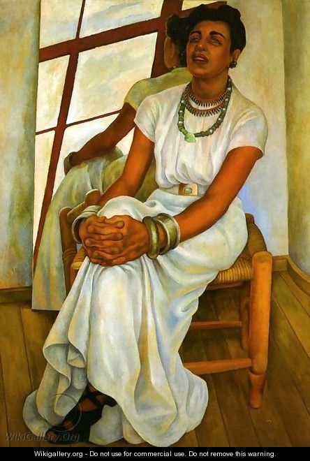 Portrait of Lupe Marin (Retrato de Lupe Marin) 1938 - Diego Rivera