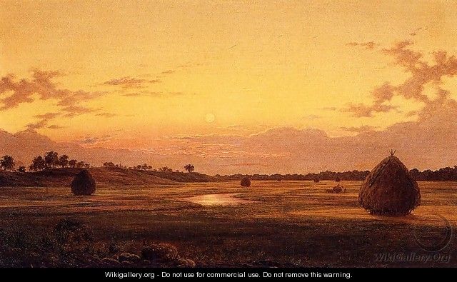 Marsh at Dawn 1859 - Martin Johnson Heade